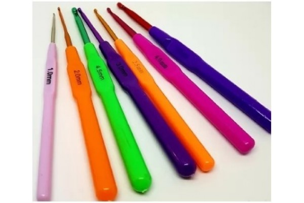 Крючки Металлические с Пластиковой Ручкой PACK